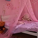 piccante Betthimmel für Mädchen | Traumschmetterlings-Entwurfs-hängender Vorhang - Kuppelnetz Bettzelt Himmelbett Dekoration für Babybett, Kinderbett und Erwachsenenbetten