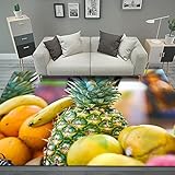 BAPRRJY Moderner 3D-Teppich, Zuhause, Wohnzimmer, Schlafzimmer, Kinderzimmer, Weiche, rutschfeste Landschaftsserie,1,160 * 230cm