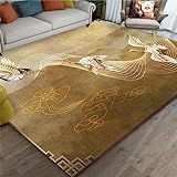 Kunsen deko Flur Moderne und minimalistische Mode Outdoor- Teppich gelb Flickenteppich läufer flur160X230CM