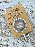 WESTCRAFT Huckleberry Popcorn-Maker Mais Popcornmaschine für Popcorn poppen, Outdoor Camping Lagerfeuer
