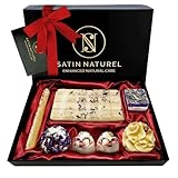 Geschenke für Frauen - 7 BIO Badebomben Vegan - Luxuriöse Badekugeln als Badezusatz - Geschenkset Frauen, Entspannung, ätherische Öle, Geschenkideen - Geburtstagsgeschenk für Frauen - Mama Geschenk