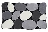 Kleine Wolke 8972926360 Badteppich Stone , 60 x 100 cm, schwarz