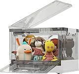 Zusammenklappbarer Aufbewahrungsbehälter, Aufbewahrungsbehälter Mit Deckel, Stapelbares Spielzeug, 12 Gallonen Zusammenklappbare Aufbewahrungsbox, Organizer-Behälter Mit Robustem Deckel C,51*26*35CM