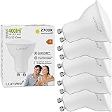 Lumare GU10 LED Spot 5W | 5er Set | Nicht dimmbar | Energiesparlampe ersetzt 35W | 400 Lumen | 2700K Warmweiß Ersatzlampe