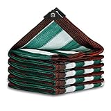MBROS 90% Schattiernetz, Sonnenschutztuch, UV-beständiges Sonnenschutznetz für den Garten, mit Ösen, für Pflanzen, Schwimmbäder, Garten-Sonnendach