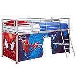 Spider Man Mid-Sleeper Bettzelt, 80 x 90 x 190 cm