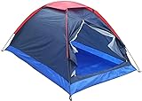 Camping Zelt Wasserdichtes Zelt for 2 Personen, 3-Jahreszeiten-Rucksack-Wanderzelte for Camping, Strand, Reisen, Doppellagiges Outdoor-Zelt
