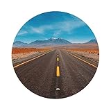 Untersetzer für Getränke, Lederuntersetzer, Tassenmatte, Tischschutz für Zuhause und Küche, 10,2 cm (6 Stück)