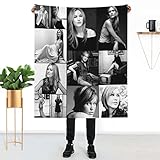 Julia Alis Stiles Fleecedecke, weich und flauschig, bedruckt, Flanell, ideal für Bett/Sofa/Reise/Geschenk, 152 x 127 cm