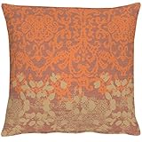 APELT Tilda_40x40_60 Kissenhülle, Polyester, orange, 40 x 40 x 0.5 cm