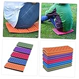 BESPORTBLE Sitzkissen Für Den Außenbereich Bettpolster Schaumstoff-Matratzenauflage Z-Rest-Isomatte Schaumstoff-Sitzauflage Dicke Matratzenauflage Volles Kissen Sitzauflage Lila