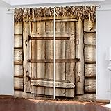 Blickdichter Vorhang Schlafzimmer Verdunkelungsvorhang Wohnzimmer Kinderzimmer Wärmedämmvorhang Fensterdekoration 3D Hd Druck Strandkiesellandschaft Muster Gardinen Mit Ösen 230X234Cm