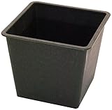 Eleganteinrichten Kunststoffeinsatz für Pflanzkübel - 26x26x24cm - Schwarz