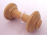 1 Stück Raffhalter Holz Natur ca.7,5 cm