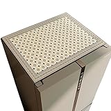 Genkerster Waschmaschinen-Auflage rutschfest wasserdichte Abdeckung für Trockner Kühlschrank Staub Cover Multifunktionale Matten für Nachttisch Mikrowelle Küche Badezimmer Heimdekoration 13 Muster