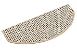 andiamo Stufenmatten Newport Treppenmatten robust pflegeleicht, 15 Stück, beige