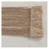 Fadenvorhang,Fadengardinen Wohnzimmer Vorhänge Faden Vorhänge Schnur Vorhang Türperlen Sheer Vorhänge for Fenster Schlafzimmer Wohnzimmer Salon (Color : Champagne, Size : 95x195cm)