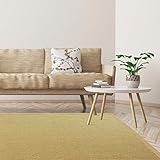 Floordirekt Premium Sisal-Teppich Amazonas | Natur | Mit verschiedenfarbigen Bordüren | 9 Größen | Wohnzimmerteppich, Naturfaserteppich (Natur, 160 x 230 cm)