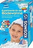 KOSMOS 657833 Experimente für die Badewanne, Experimentier-Spaß mit Seifenboot, Wasserrad und Taucherglocke, Forscher-Set, Experimentierset für Kinder, Badewannen-Spielzeug ab 6 Jahre, Mitbringsel