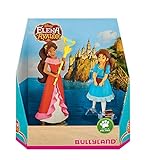 Bullyland 13081 - Spielfigurenset, Walt Disney Elena von Avalor - Elena und Isabel, liebevoll handbemalte Figuren, PVC-frei, tolles Geschenk für Jungen und Mädchen zum fantasievollen Spielen