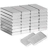 Neodym Magnete, Super Stark Neodym Viereckig Ziegel Magnete 30 Stücke, Rare Earth Permanentmagnet für DIY Building Craft Office (20 * 10 * 3mm)