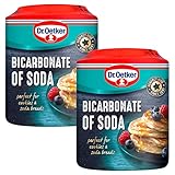 2 x 200 g Dr. Oatker Bicarbonat Soda Backen Kochen Reinigung Vegan Hebemittel