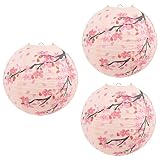 Yardwe 3 Stück Hochzeitsdeko Wandleuchten Dekolaterne Japanische Papierlaterne Japanische Laterne Sushi Orientalische Deko Laterne Hängedeko Laterne Requisiten Japanische Laternen Asien