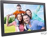 MAIES Digitaler Bilderrahmen 32 Zoll 1920 * 1080 Hd Led Multifunktions-Werbemaschine Unterstützt Hdmi USB Mehrere Schnittstellen Bild Elektronischer Bilderrahmen, Weiß