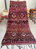 Marokkanische Beni Mguild Berber Teppich Orient Teppich - 100% handgewebte natürlich Tribal Wolle Teppich - 334 x 184