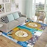 deko küche wohnzimmerteppich Schall isolierte Cartoon-Muster dekorative Kinderzimmer teppiche können seit vielen Jahren verwendet Werden waschbarer Teppich 200X300CM