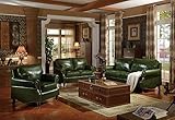 JVmoebel Design Chesterfield Sofagarnitur 3+2+1 Couch Leder Couch Polster Sofas Neu