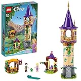 LEGO 43187 Disney Princess Rapunzels Turm Set mit 2 Mini-Puppen aus dem Film „Rapunzel – Neu verföhnt“, kreatives Spielzeug für Kinder ab 6 Jahren