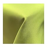 JEMIDI Tischdecke 110 x 140 cm wasserabweisend - Gartentischdecke abwaschbar quadratisch - Outdoor Tischdecke - Tischtuch mit Fleckenschutz - Grün