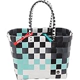 5010-48 Ice-Bag Shopper Klassiker Original Witzgall Taschen Einkaufstasche Einkaufskorb - grün, weiß, schwarz