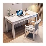 Laptoptisch Schreibtisch aus reinem Massivholz, einfacher PC-Tisch, Home-Office-Schreibtisch, Werkbank, Arbeitszimmer, Schreibtisch, Schlafzimmer, Wohnzimmer, Arbeitstisch mit tragbarem PC Officetisch