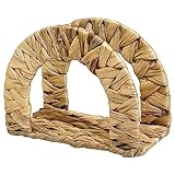 UPKOCH Serviettenhalter Aus Wasserhyazinthe Korbgeflecht Gästehandtuchhalter Tablett Taschentuchspender Serviettenaufbewahrung Organizer Serviettenhalter Für Küchenkommoden Arbeitsplatte