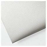 Yimihua Kunstleder Kunstleder Stoff 1,6 Meter Verbreitert Pu Leder Stoff Imitation Leder Weiche Tasche Harte Tasche DIY Nachttisch Sofa Kunstleder (Color : White)