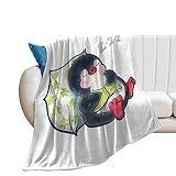 GGZONE Kuscheldecke Fleecedecke Sofadecke Couchdecke Wohndecke Flauschige Decke Für Jungen Und Mädchen Penguins Art