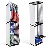Esenlong Video Spiel Disc Regal Durable CD Lagerung Rack DVD Halter Container Turm Stand für Holding 36Pcs PS5 Spiel Discs