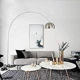 Moderne Bogen-Stehlampe, Elegante Bogen-Stehleuchte, Aufmerksamkeitsstarke Lese-Stehlampe Für Wohnzimmer, Schlafzimmer-Dekorationsbeleuchtung,YUYANAIAI