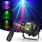 Nigecue Discolicht Partylicht mit Fernbedienung, Musikgesteuert Disco Licht mit Stroboskop, Sprachsteuerte LED DJ Party Lampe Discokugel mit 2M USB Kabel für Halloween Weihnachten Klub Party Feiertage