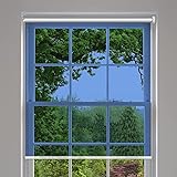 INKCOR Rollos Anti-UV-Fensterrollos, Rollo Aus Blauer Folie, Einseitiger, Durchsichtiger, Wasserdichter Vorhang für Teehaus/Kinderzimmer/Schlafzimmer (Size : 50x100cm/19.7x39.4in)