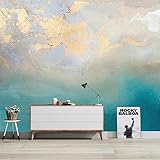 Fototapete Tapete Abstraktes Kunst-Graffiti-Studienfernsehen Moderne Wandtapete 3D Wandbilder Tapeten Wohnzimmer Schlafzimmer Wand Dekoration 100x70cm Tongshunj2617