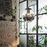 Goldene Blumenranken-Pendelleuchte, Kugel-Hängeleuchte, E27-Haus-Kronleuchter, hängende Café-Deckenlampe, Hängebar, moderne kreative Lichter, Eingangsbereich, Insel, Flur, luxuriöse Lampen Decoration