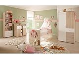 möbelando Babyzimmer Kinderzimmermöbel Komplettset Babymöbel Set (4-teilig) Floris II