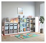 KIRANDY Kinder-Bücherregal, Massivholz-Lagerregal, Babyzimmer-Lesebereich, Bücherregal (Farbe : 66-285.7x39x120cm)