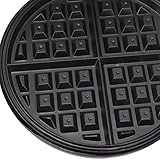 Runde Kochplatte, EU-Stecker, 220 V, leicht zu reinigen, Waffeleisen, Eisen, Edelstahlschale, antihaftbeschichtete Pfanne, multifunktional für den Hausgebrauch