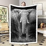 Wolf Kuscheldecke Flanell Decke, 3D Drucken Löwe Microfaser Flauschig Weich Warm Plüsch Wohndecke Fleece Tagesdecke Decke für Sofa und Bett (Decke 5,100 x 160 cm)