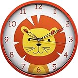 Camy 11, 5 Zoll Silent Inlett Dekorative Inspirierende Quarz batteriebetrieben rund leicht zu lesen Wanduhr Analog leise silent Inlett Wanduhr für Wohnzimmer, Küche, Schlafzimmer