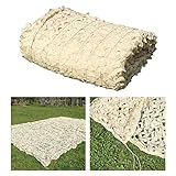 ANSNOW Tarnnetz, 2 X 3 M, Armee-Tarnnetz, Beige, 5 X 3 M, 2 X 3 M, Tarnnetz, Wald-Verstärkungsnetz Für Kinder, Spielhöhle, Schatten, Militär, Jagd, Schießstand, Camping, Outdoor, Versteck, Auto, Garte